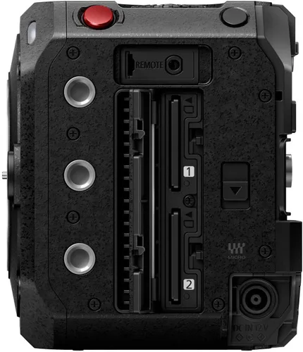 Vista 4 de Panasonic LUMIX BGH1 Cinema 4K Box Cámara, Micro Cuatro Tercios con Livestreaming (DC-BGH1), Negro