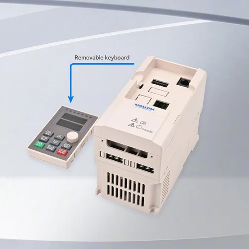 Vista 4 de MOLLOM VFD 0.75KW 1HP 3.8A 220V Entrada monofásica o trifásica a 3 fases 0-3000 Hz Salida Variable Frecuencia Drive Inversor para motor de husillo