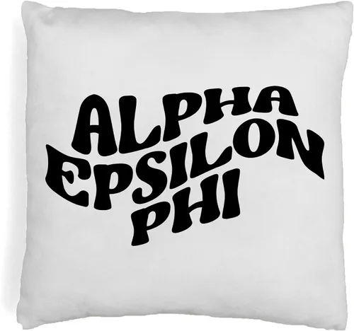 Vista 25 de sockprints Mod Alpha Chi Omega - Funda de almohada de 18 x 18 pulgadas, fundas de almohada de hermandad de mujeres - Almohada decorativa