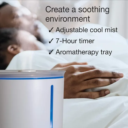 Vista 4 de Lasko Humidificador ultrasónico de llenado superior UH250
