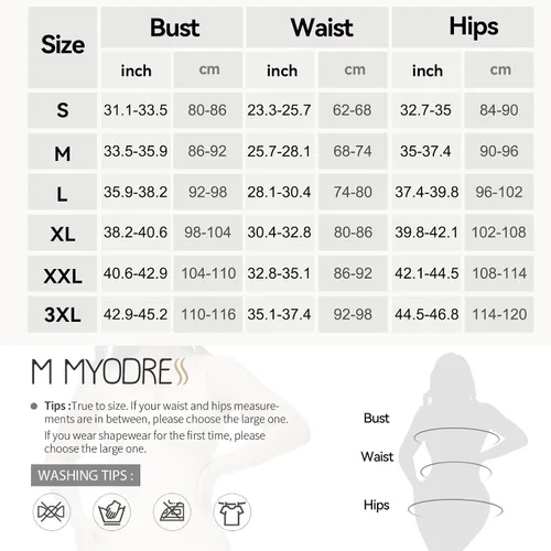 Vista 2 de M MYODRESS Fajas Colombianas Moldeadora Faja Control de Abdomina Faja Body Shaper Post Cirugía Prenda de Compresión Levantador de Culos Fajas