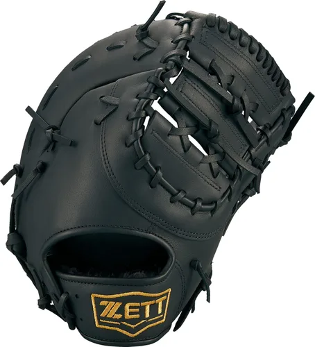 Vista 10 de Zett BSFB56923A Soft Baseball and Soft Catcher/First Mitt, for Right Throw/Left Throw, Black, 2023