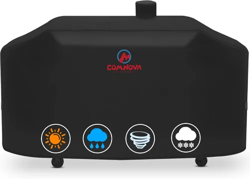 Vista 14 de Comnova - Cubierta de parrilla para Pit Boss 440D, cubierta de madera prémium para ahumador de pellets de madera para Pitboss, impermeable