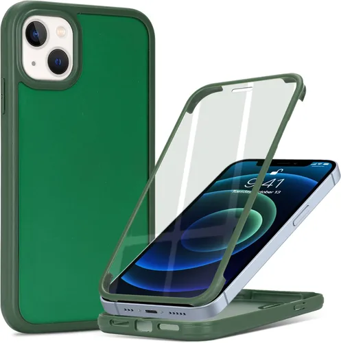 Vista 31 de Funda para iPhone 12 mini con protector de pantalla, color negro