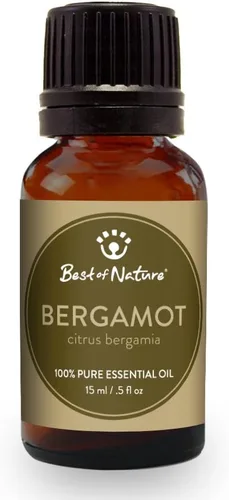 Vista 6 de Bergamota Aceite Esencial – 1/2 oz (0.5 fl oz) – 100% puro y natural.