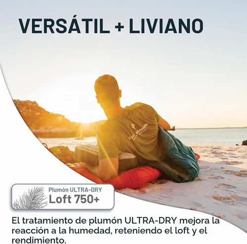 Vista 5 de Sea to Summit Manta para saco de dormir Traveller Down
