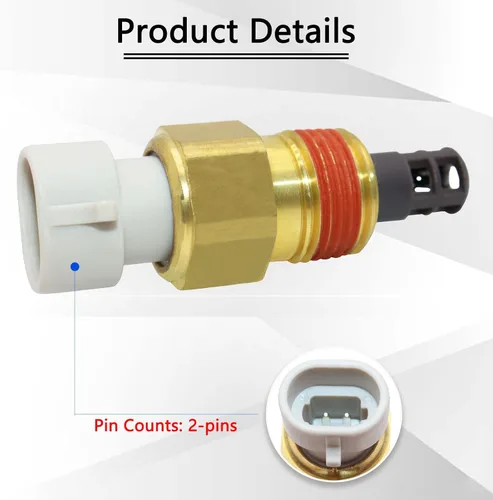 Vista 2 de Kit de sensor de temperatura de aire de admisión IAT/MAT/ACT para GM 25036751 25037225 25037334