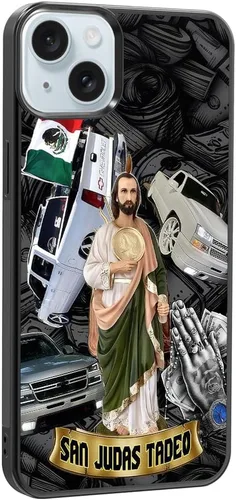 Vista 405 de Funda de teléfono Qizijio estilo azteca a prueba de golpes y protectora para iPhone 7/8/SE