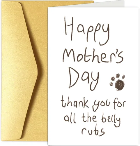 Vista 7 de Chenive Tarjeta del día de la madre de la abuela, tarjeta feliz del día de la madre de hija hijo, increíble mamá y tarjeta de abuela de patada