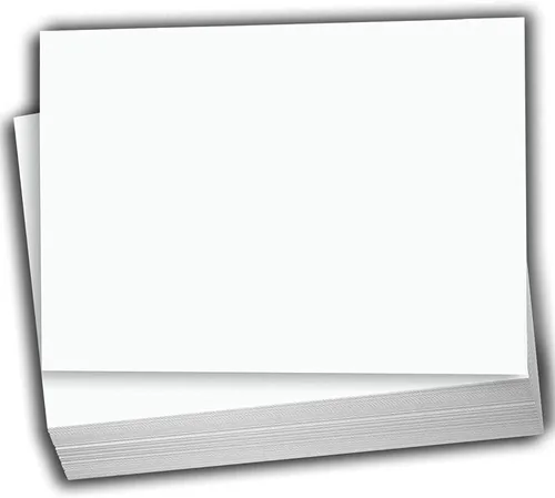 Vista 11 de Hamilco Papel grueso de cartulina blanca – Nota flash en blanco y tarjetas postales – Invitaciones de felicitación estacionarias de 4 x 6 pulgadas