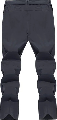 Vista 2 de TACVASEN Mens Quick Dry Hiking Pants Lightweight Water Resistant Mountain Fishing Work Pants