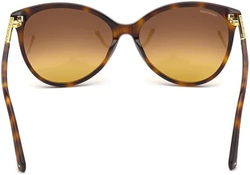 Vista 4 de Gafas de sol Swarovski SK 0309 52F Dark HavanaGradient Brown, Habana oscuro