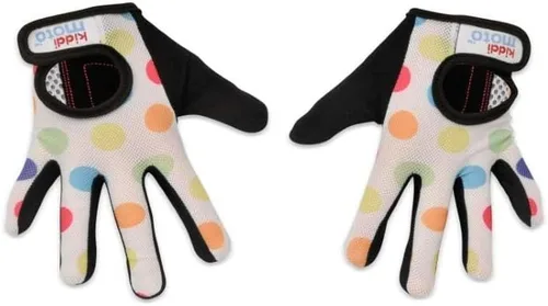 Vista 7 de Kiddimoto Kids Cycling Gloves Anti-Slip Kids Bike Gloves for Boys and Girls Full Finger Kids Mountain Bike Gloves for BMX, MTB Riding, Gymnastics