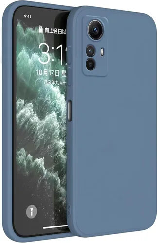Vista 33 de Funda de silicona TPU compatible con Redmi Note 12 Pro 5G (6.67 pulgadas), funda de funda, color blanco antiguo