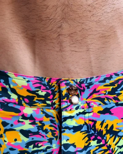 Vista 131 de Bang Men's Swimwear - Beach Shorts - Stretchy Quick-Dry All-Use Premium Swimsuit Trunk Square Cut