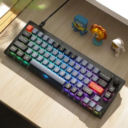 Vista 8 de Keychron V2 - Pomo de teclado mecánico personalizado con cable 65 de diseño QMKVIA programable con interruptor de teclado intercambiable en caliente