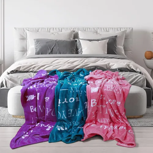 Vista 7 de Regalos de cumpleaños para mejores amigas, regalos únicos de amistad femenina, manta de forro polar de 50 x 60 pulgadas (Seablue)