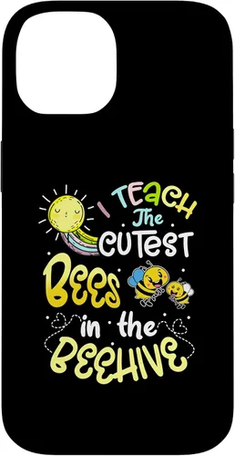Vista 4 de iPhone 13 Pro Max I Teach The Cute Bees In The Beehive Kindergarten Case