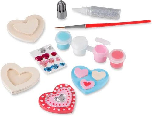 Vista 4 de Melissa & Doug - Juego de imanes de madera para manualidades