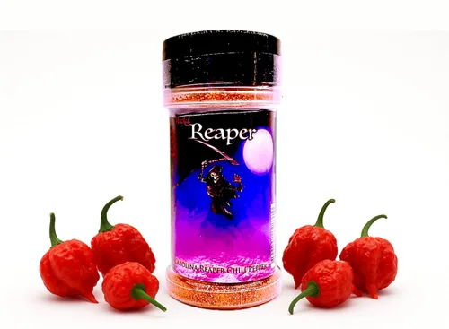 Vista 8 de Wicked Tickle & Wicked Reaper World's Hottest Spice Gift Set - Carolina Reaper, Ghost Pepper y Scorpion Chili Products Plus Free Sauce