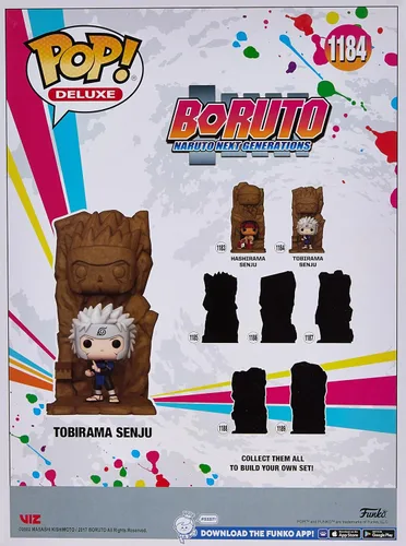 Vista 2 de Funko Pop! Deluxe: Naruto Shippuden - Tobirama Senju- Exclusivo de Smartoys