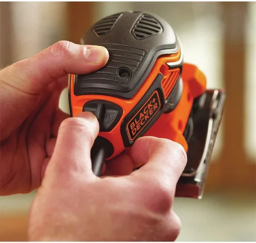 Vista 8 de Black+Decker BDEQS300 - Lijadora orbital de 1/4 de hoja