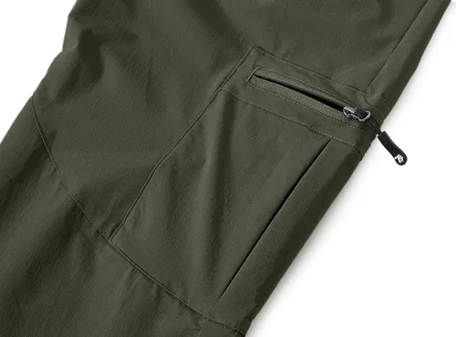 Vista 6 de BASUDAM Pantalones cargo de senderismo para hombre, de secado rápido, ligeros, elásticos, resistentes al agua con bolsillos