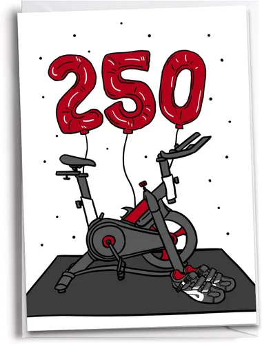 Vista 9 de Felicitaciones 1,000 Rides Cyclist Card