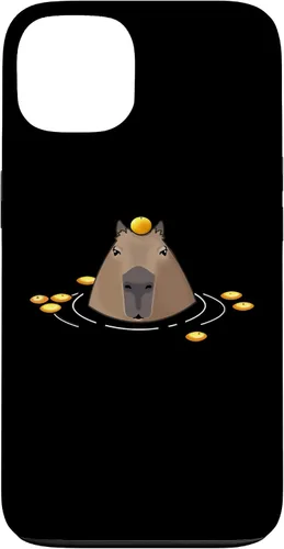Vista 7 de Funda Capybara para iPhone 17 para hombre y mujer, diseño de naranjas frías