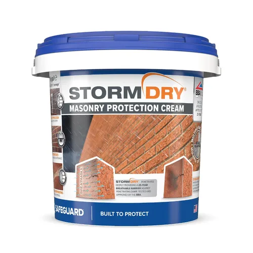 Vista 8 de Stormdry Sellador de Ladrillos - Impermeabilizante Transparente para Ladrillo, Piedra, Concreto y Mampostería - Protección Impermeabilizante