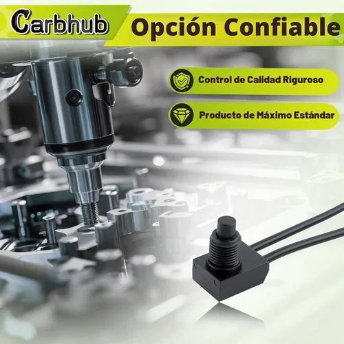 Vista 3 de 5 unidades de interruptor de botón de encendido/apagado impermeable de 12 V, interruptor de botón de encendido/apagado impermeable de 12 V