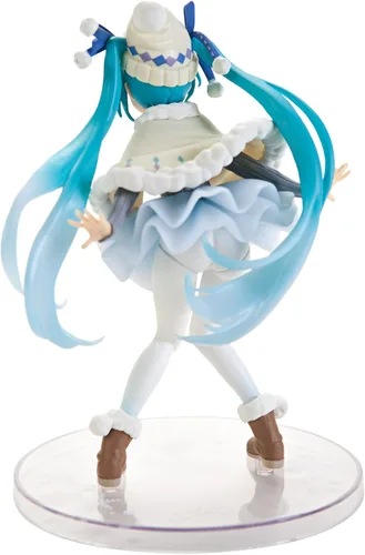 Vista 2 de Figura de acción Taito Original Ropa de inierno 6.2" Hatsune Miku.