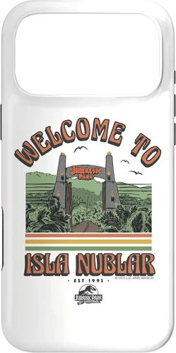 Vista 21 de Funda para iPhone 12 mini Jurassic Park Welcome to Isla Nublar