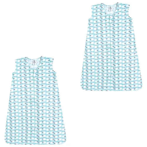 Vista 38 de Luvable Friends - Saco de dormir para bebé sin mangas, diseño unisex, Saco de dormir de algodón sin mangas, saco de dormir, manta, 0-6 meses