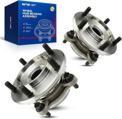 Vista 53 de KAX 510063 Rodamiento de rueda delantera compatible con Toyota Camry 2004-2017, Ford Edge 2007-2014, Toyota Sienna 2004-2010, conjunto de cubo