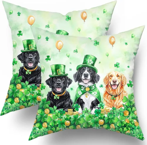 Vista 54 de Fundas de almohada de brújula de ancla, fundas de almohada náuticas para exteriores, fundas de cojín decorativas de rayas azules y blancas, fundas
