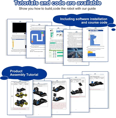 Vista 9 de Kit de tanque de robot solar con cámara inteligente ESP32 5 en 1, kit de robótica de juguete STEM para niños de 8 a 16 años, aplicación y control