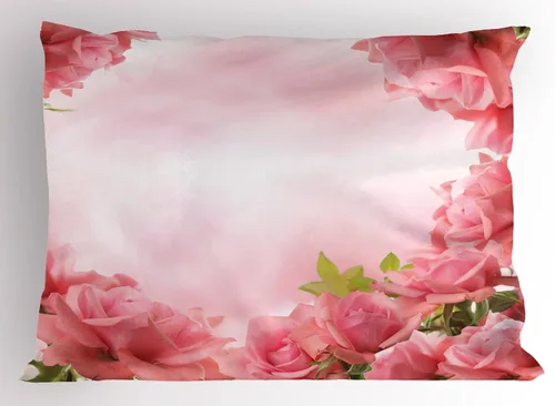 Vista 8 de Ambesonne Funda de almohada con frase en escala de grises, composición de flechas y puntos, inscripción inspiradora Be Brave, funda de almohada Gris