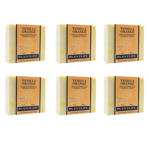Vista 19 de Plantlife Ambrosia - Jabón hidratante y calmante para tu piel, hecho a mano con ingredientes a base de plantas, hecho en California en barra de 4
