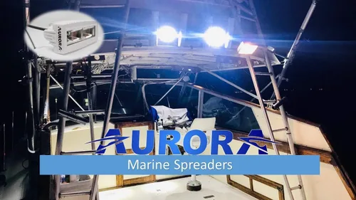Vista 3 de Aurora 4 pulgadas esparcidor marino luz gran angular escena haz