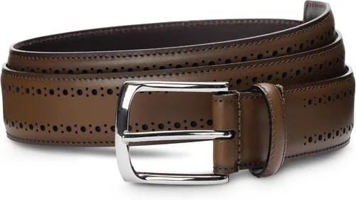 Vista 6 de Allen Edmonds Cinturón Manistee para hombre Negro