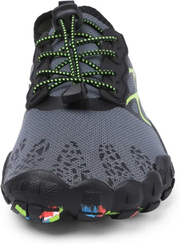 Vista 4 de ziitop Zapatos de agua para hombres y mujeres, para playa, descalzos, natación, escalada, piscina, calcetines, antideslizantes, transpirables