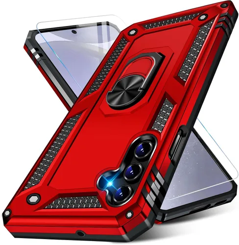 Vista 42 de Funda para Samsung Galaxy S21 5G resistente con protector de pantalla integrado, armadura dura, funda anticaída militar para Samsung S21 5G 6.2 2021
