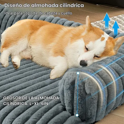 Vista 2 de Wn's Day Cama Lujosa de Sofá para Perros, Funda Calmante Lavable de Sofá para Perros, Protector de Sofá Removible para Perros, Cama de Sofá