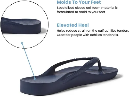 Vista 6 de Archies Footwear - Sandalias con gran soporte de arco y comodidad