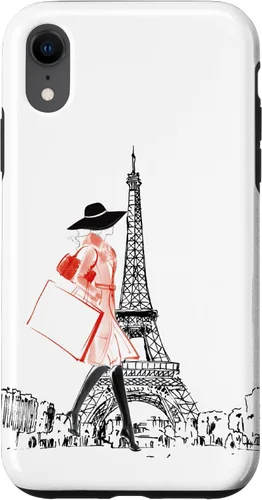 Vista 25 de Vintage Paris Woman - Funda de la Torre Eiffel para iPhone 17