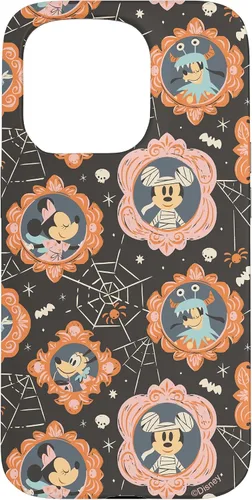 Vista 14 de iPhone 16 Disney Mickey Mouse & Pals Spooky Cute Halloween Frames Case