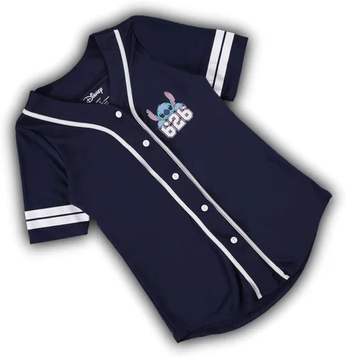 Vista 6 de Disney Lilo and Stitch - Camiseta de béisbol clásica para mujer, Lilo y Stitch