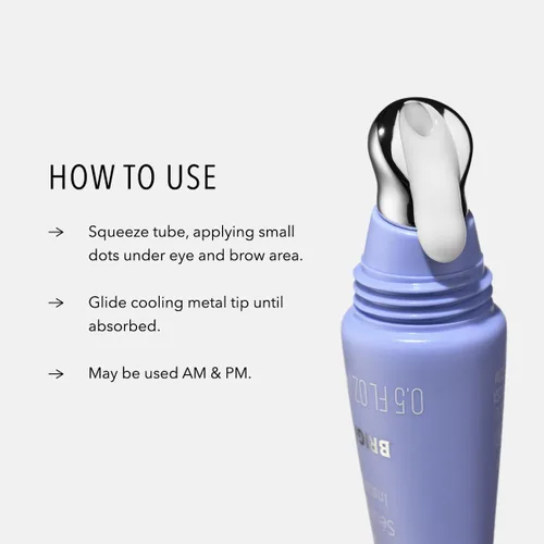 Vista 4 de HydroPeptide Vital Eyes, suero de despertar instantáneo, rollerball refrescante, hidrata e ilumina, 0.3 onzas