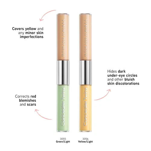 Vista 6 de Physicians Formula Barra Correctora Cremosa de Doble Punta Verde/Claro, Neutralizante, Ojeras, Cicatrices, Manchas, Ojos